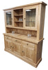 Wessex Oak Large Glazed Dresser | A Touch of Furniture Oxfordshire