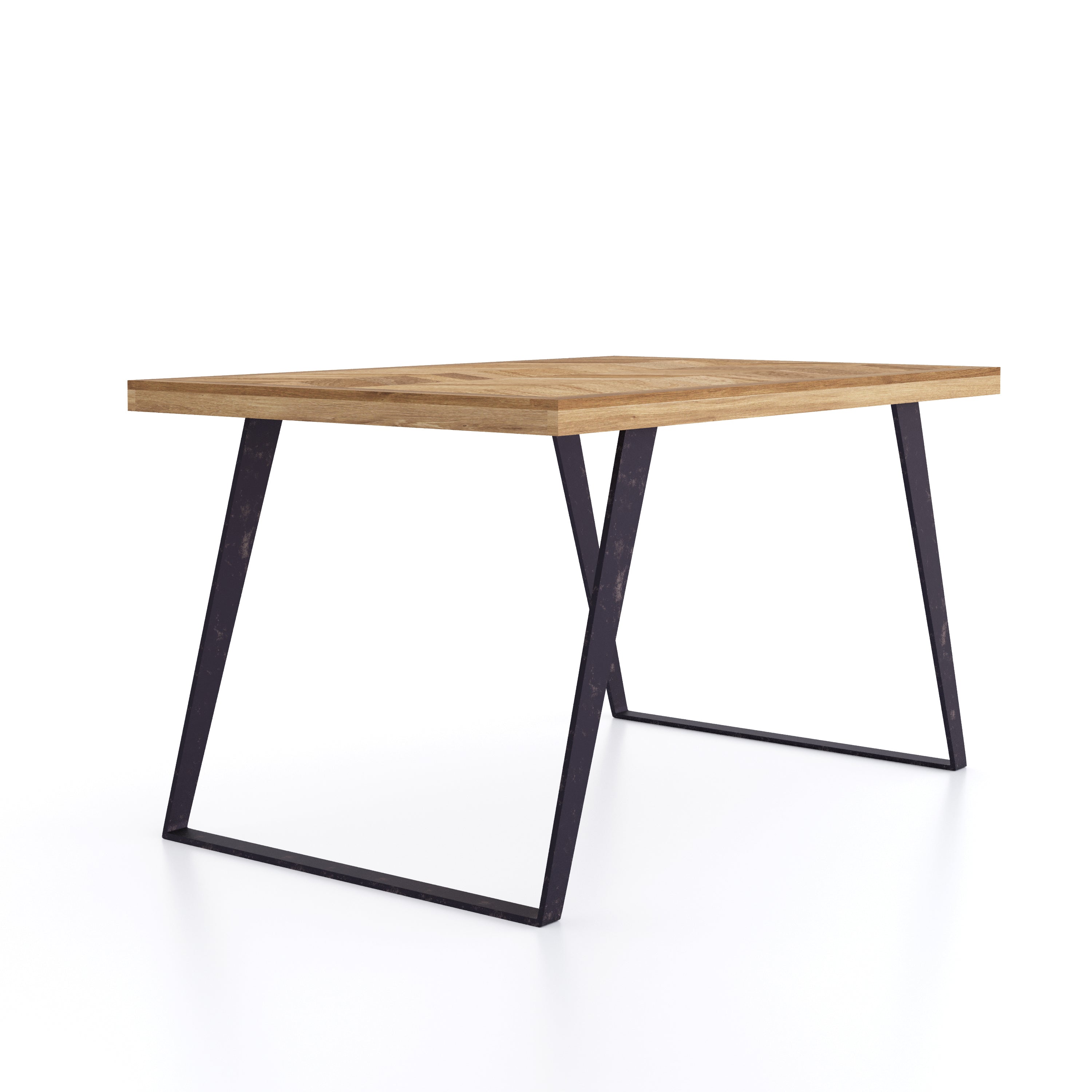 Agra Industrial Small Dining Table | A Touch of Furniture Oxfordshire