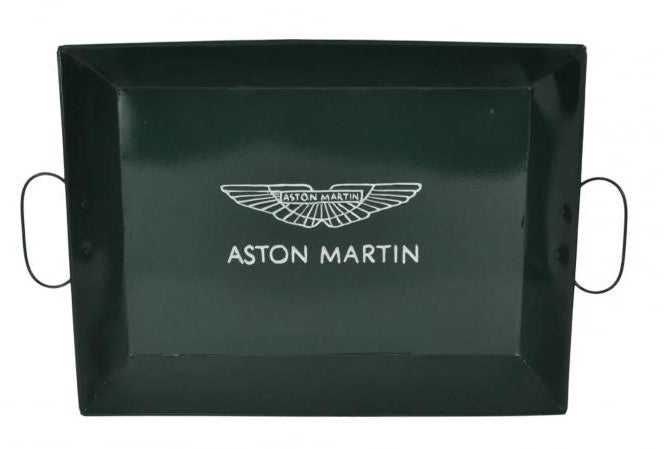 Aston Martin Green Metal Tray