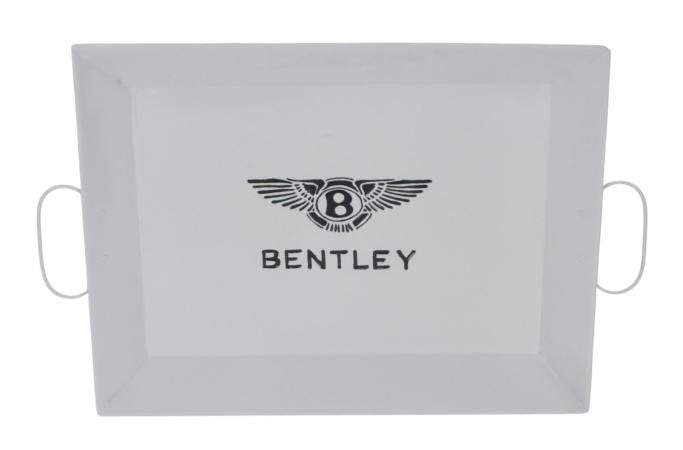 Bentley White Metal Tray