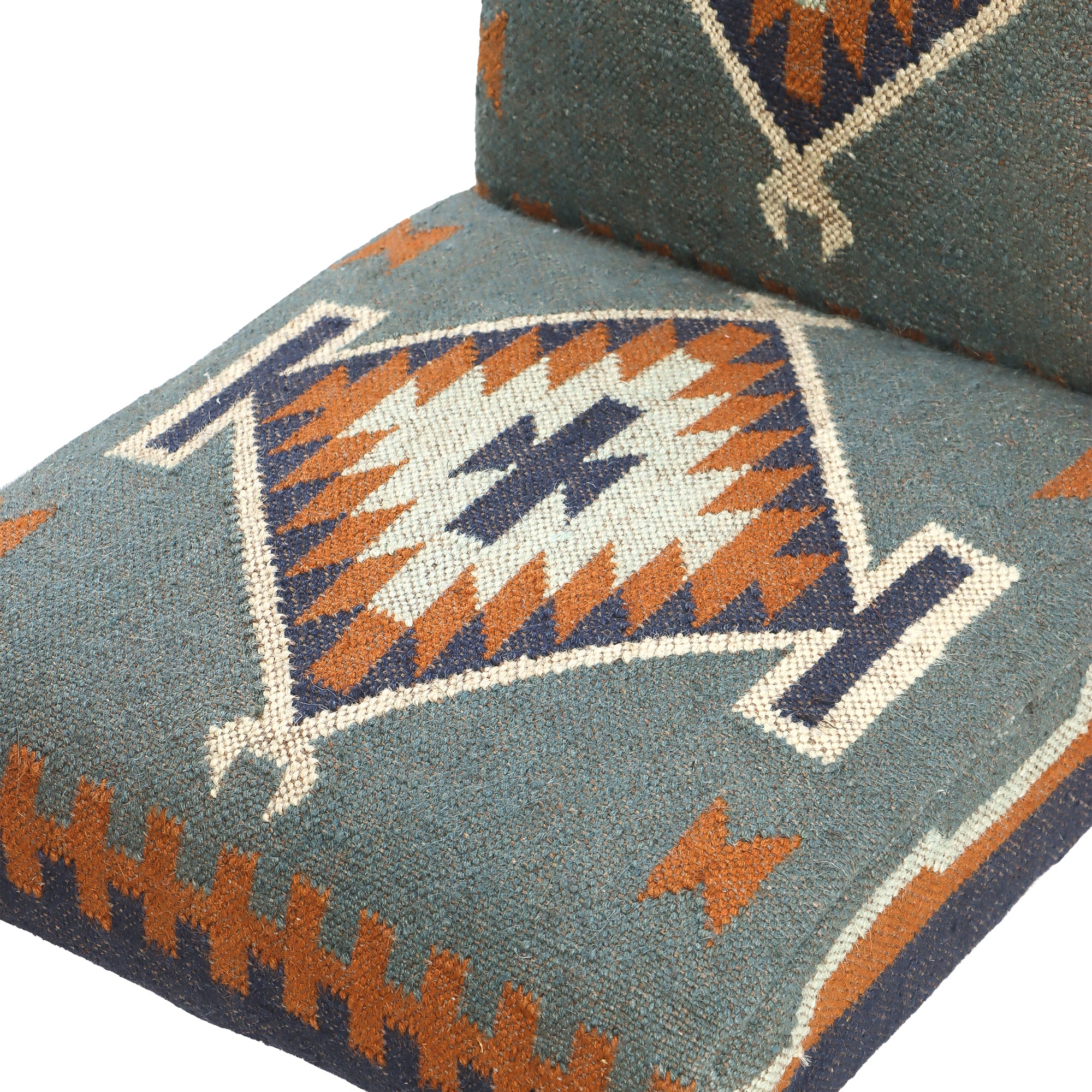 Blue Kilim Dining Chair