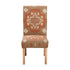 Orange Kilim Dining Chair