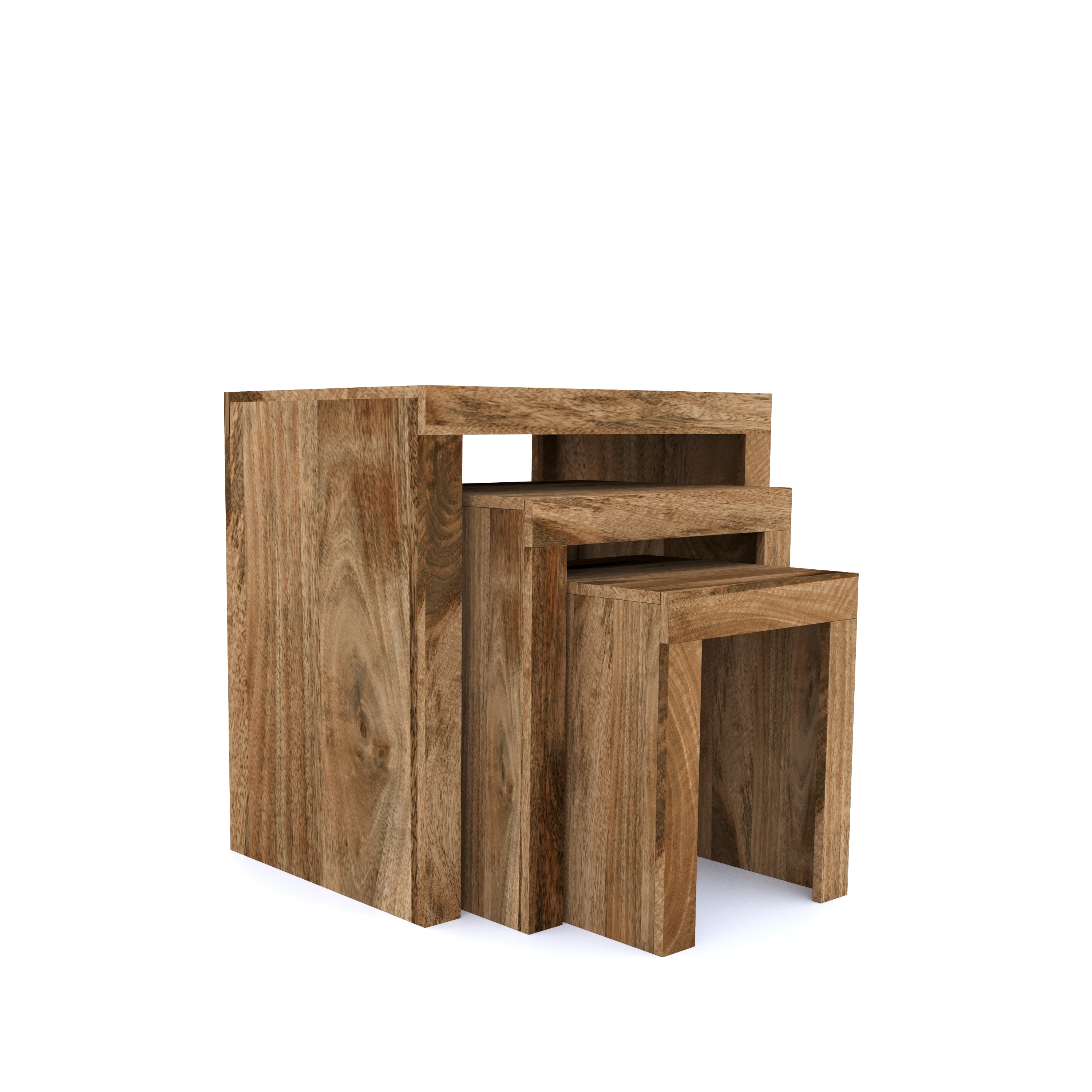 Cube Petite Mango Nest of Tables | A Touch of Furniture Oxfordshire