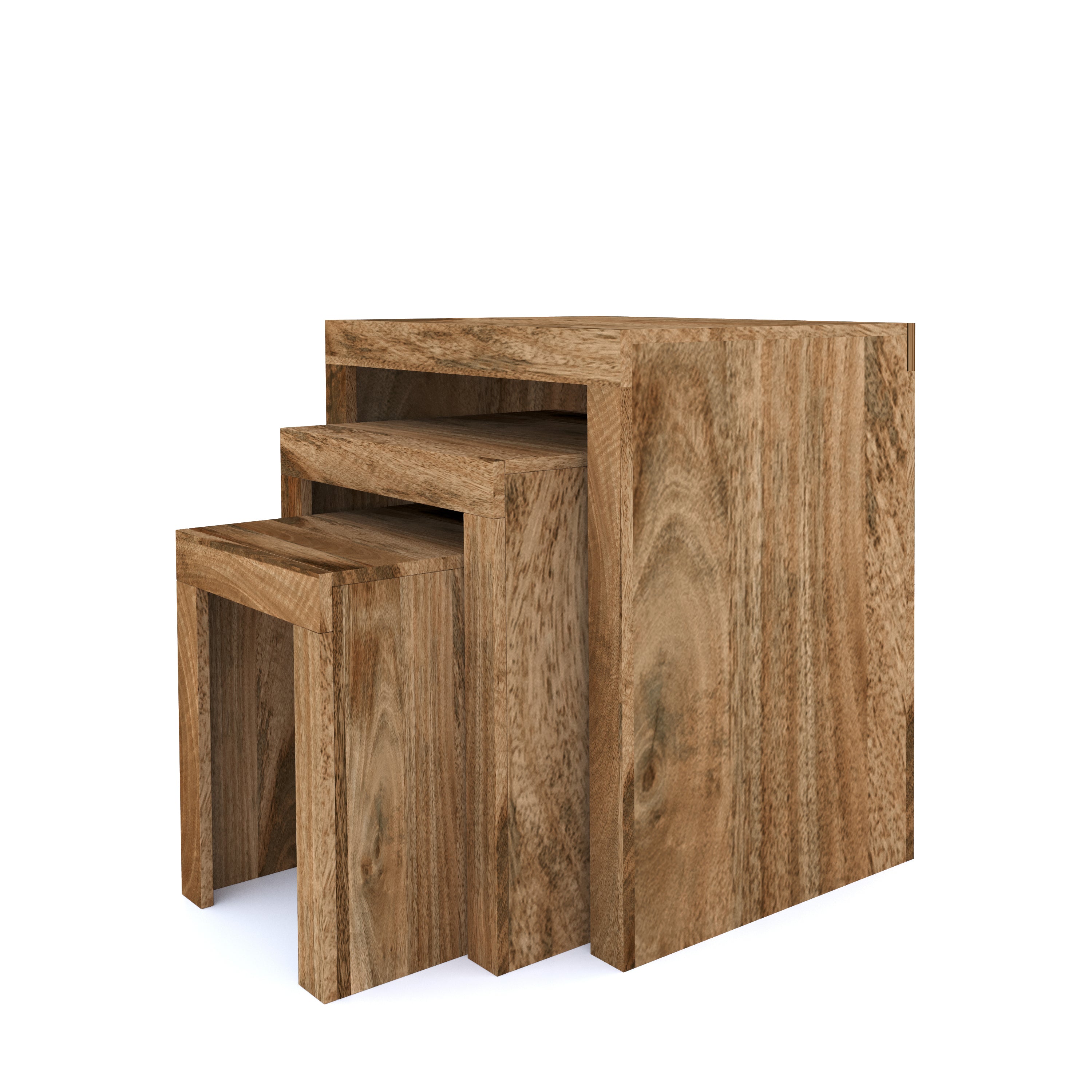 Cube Petite Mango Nest of Tables | A Touch of Furniture Oxfordshire