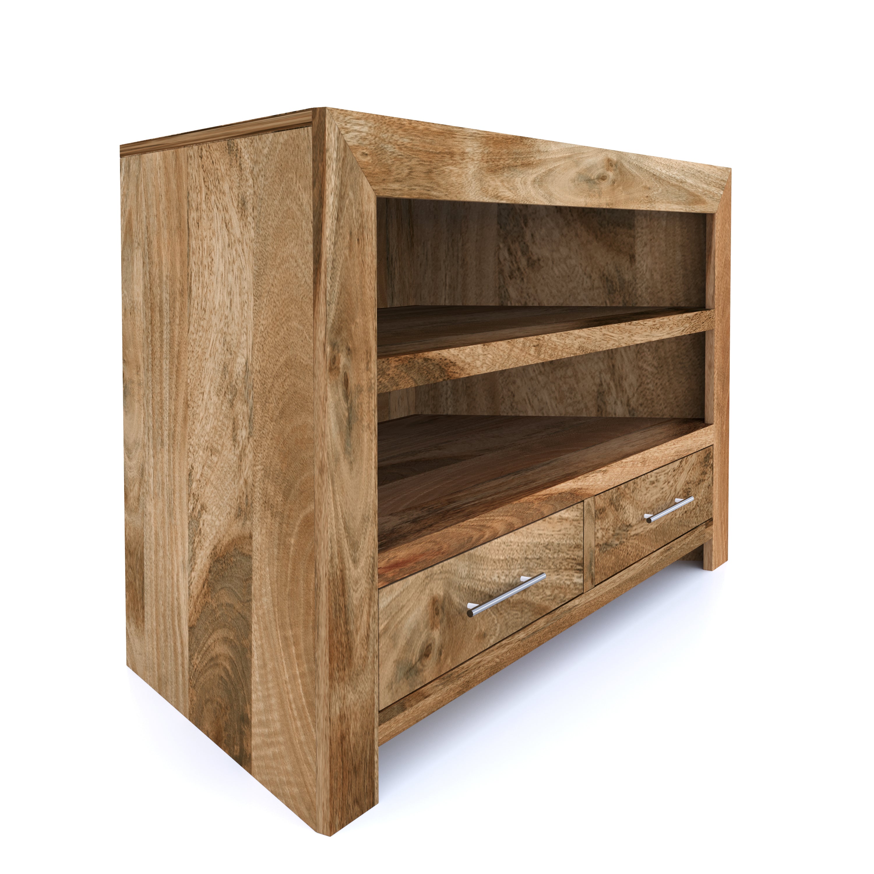 Cube Petite Mango Corner TV Unit | A Touch of Furniture Oxfordshire