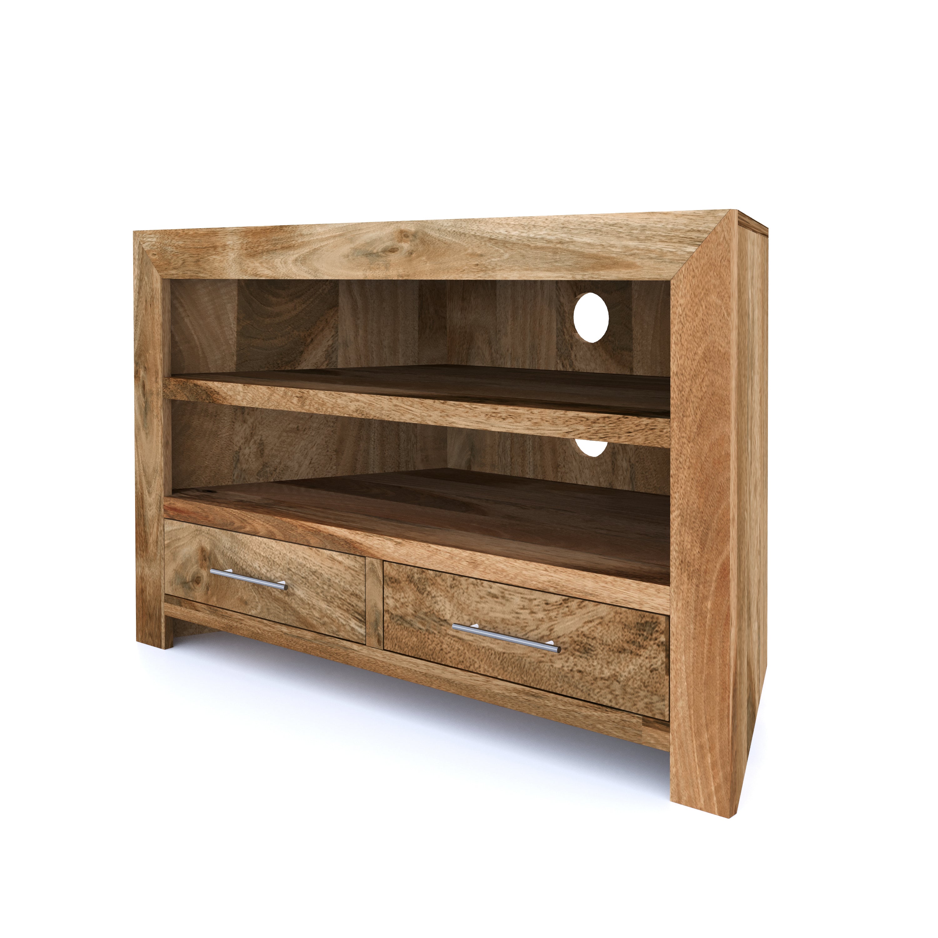 Cube Petite Mango Corner TV Unit | A Touch of Furniture Oxfordshire