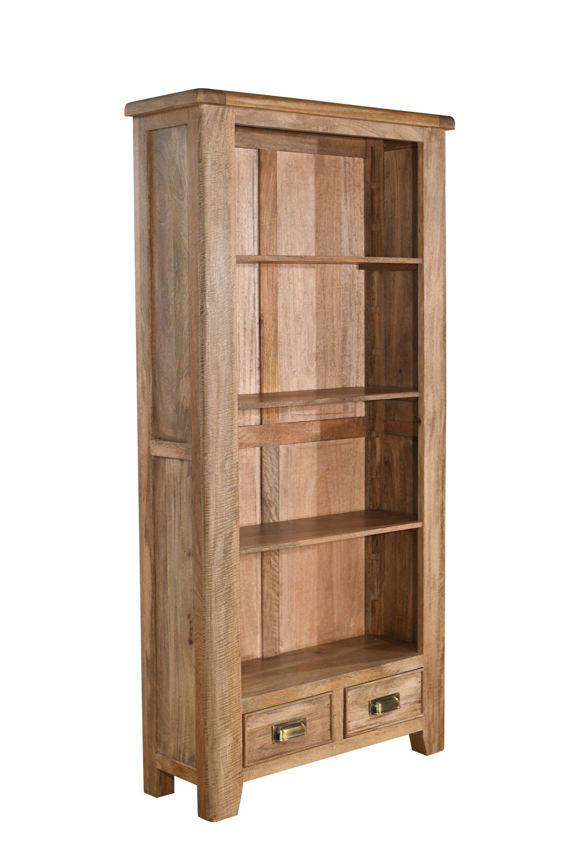 Full height, solid wood bookshelf with two drawers from our Dorset Furniture Collection | A Quirky Corner Banbury