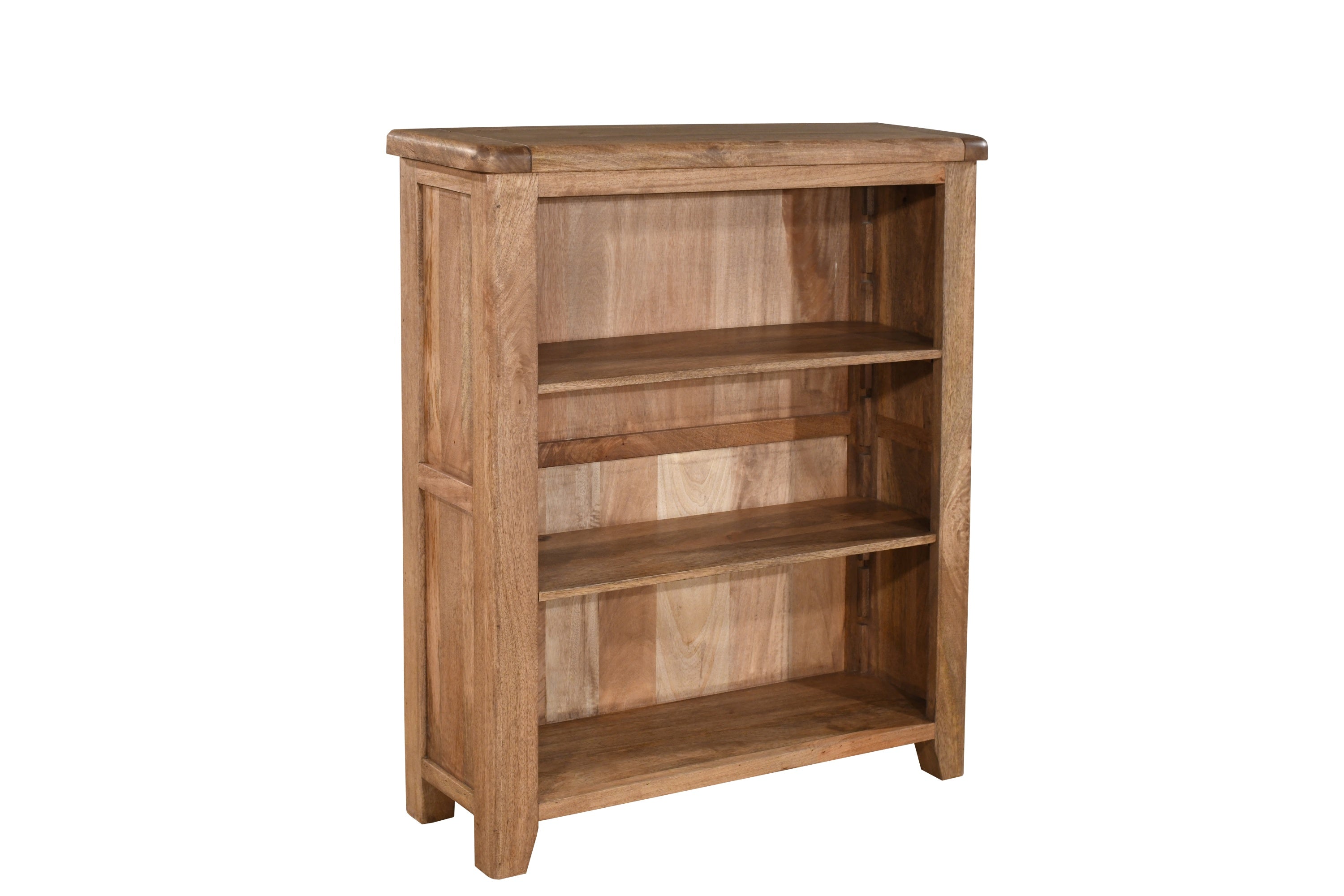 Small, solid wood bookcase with three shelves from our Dorset Furniture Collection | A Quirky Corner Banbury