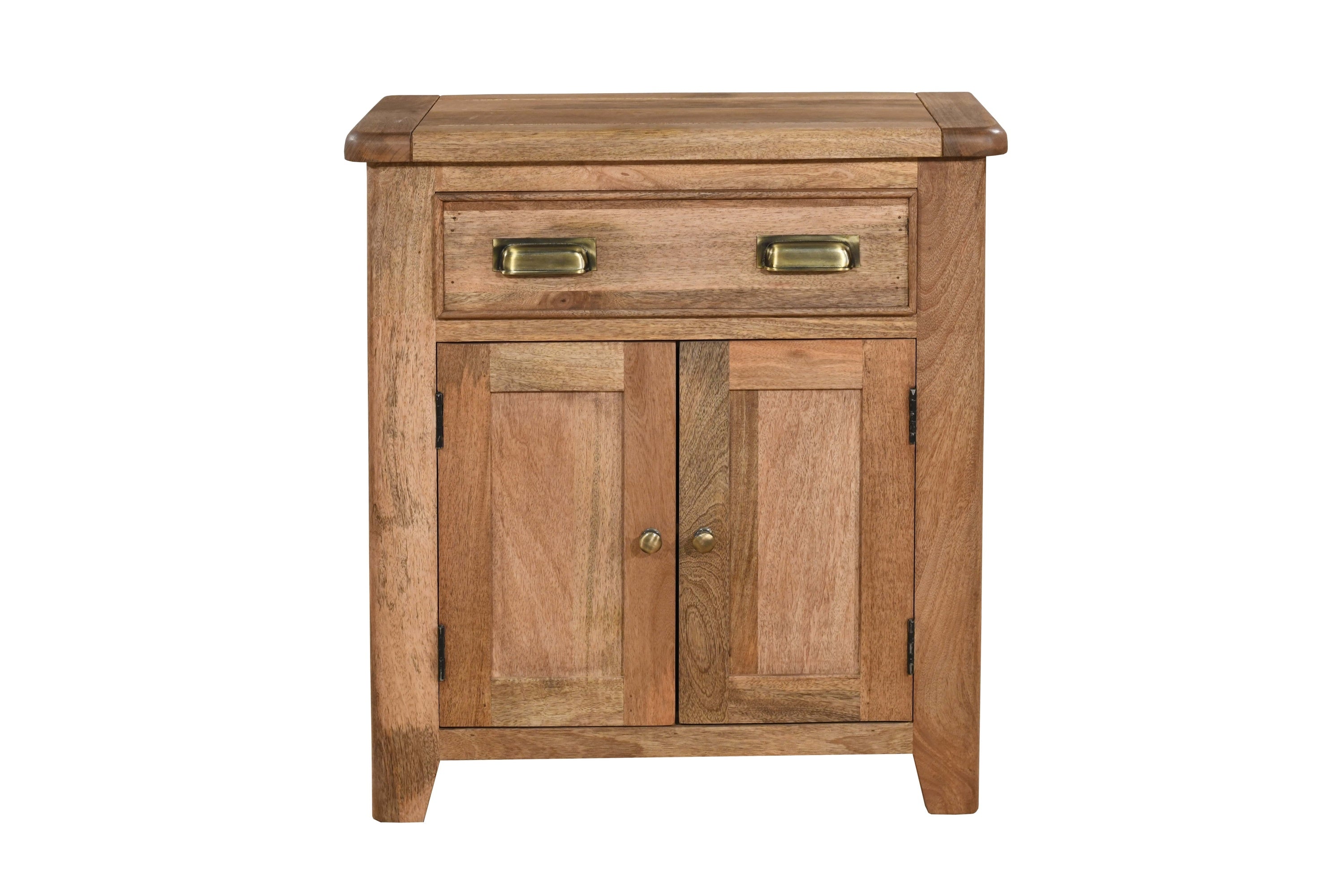 Solid wood hall cabinet with a drawer and two doors from our Dorset furniture collection | A Quirky Corner Banbury
