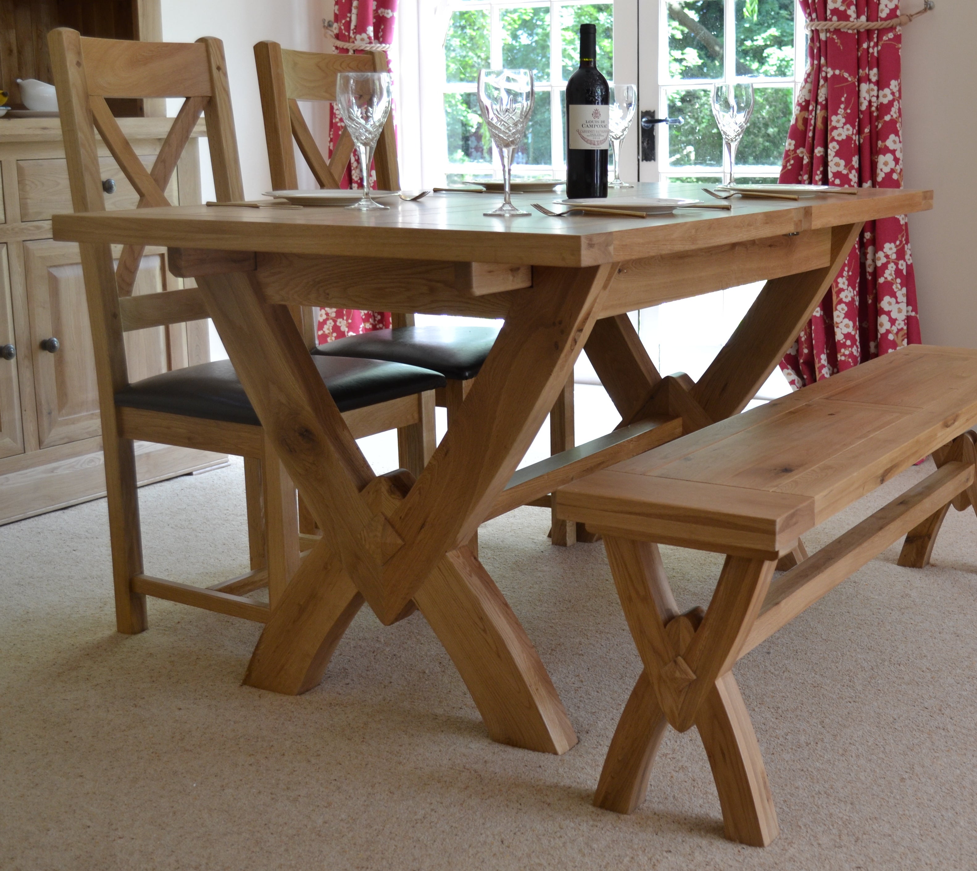 Wessex Oak Crossback Dining Chair