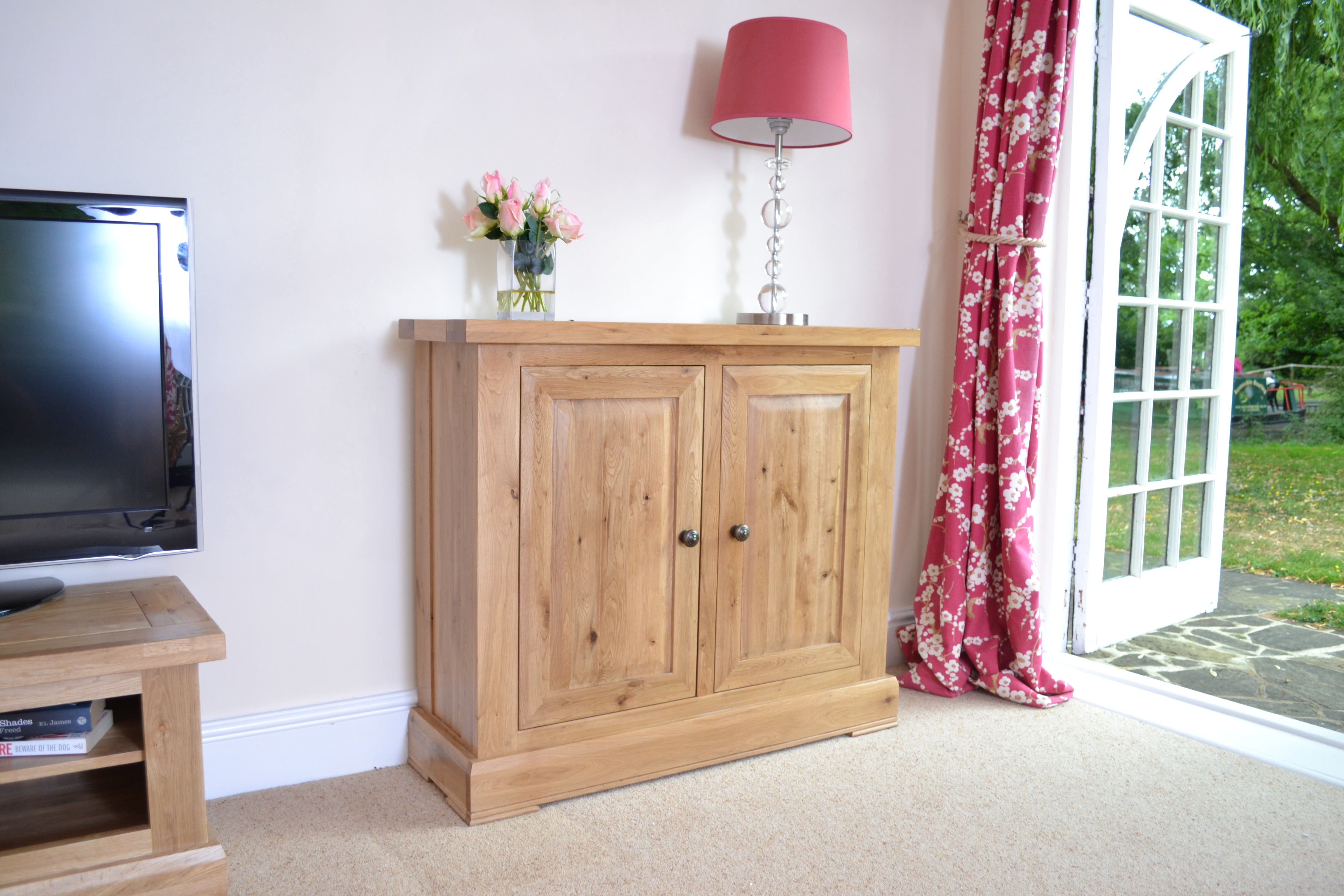 Wessex Oak 2 Door Cupboard | A Touch of Furniture Oxfordshire