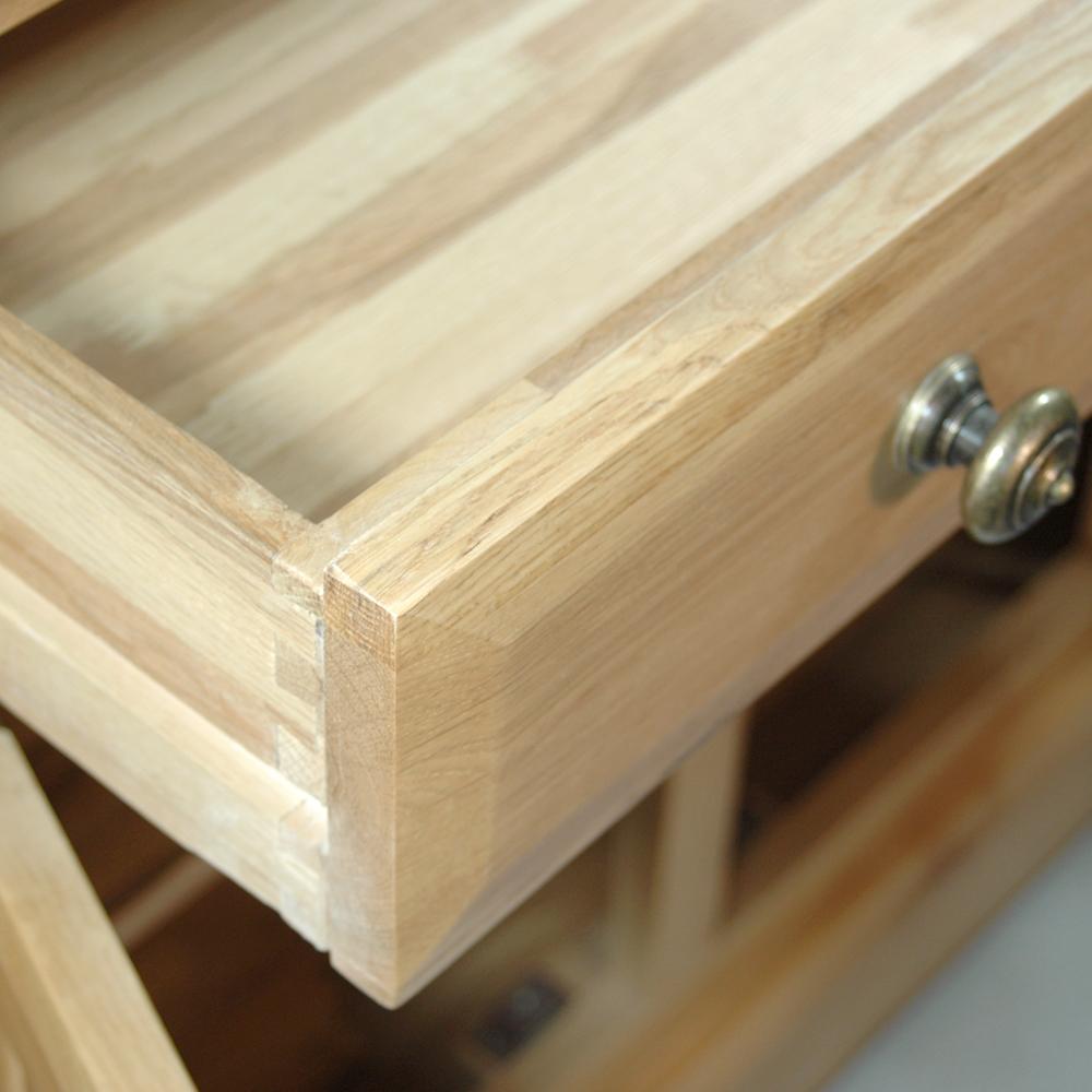 Wessex Oak 2 Door Glazed Cabinet | A Touch of Furniture Oxfordshire