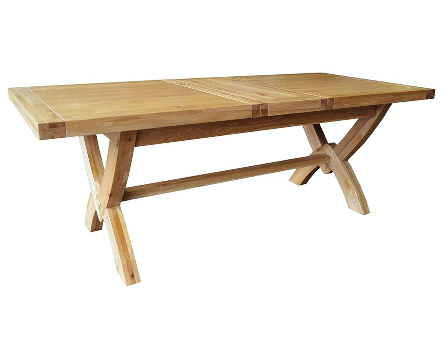 Wessex Oak Ox Bow Extending Dining Table | A Touch of Furniture Oxfordshire