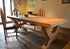 Wessex Oak Ox Bow Extending Dining Table | A Touch of Furniture Oxfordshire