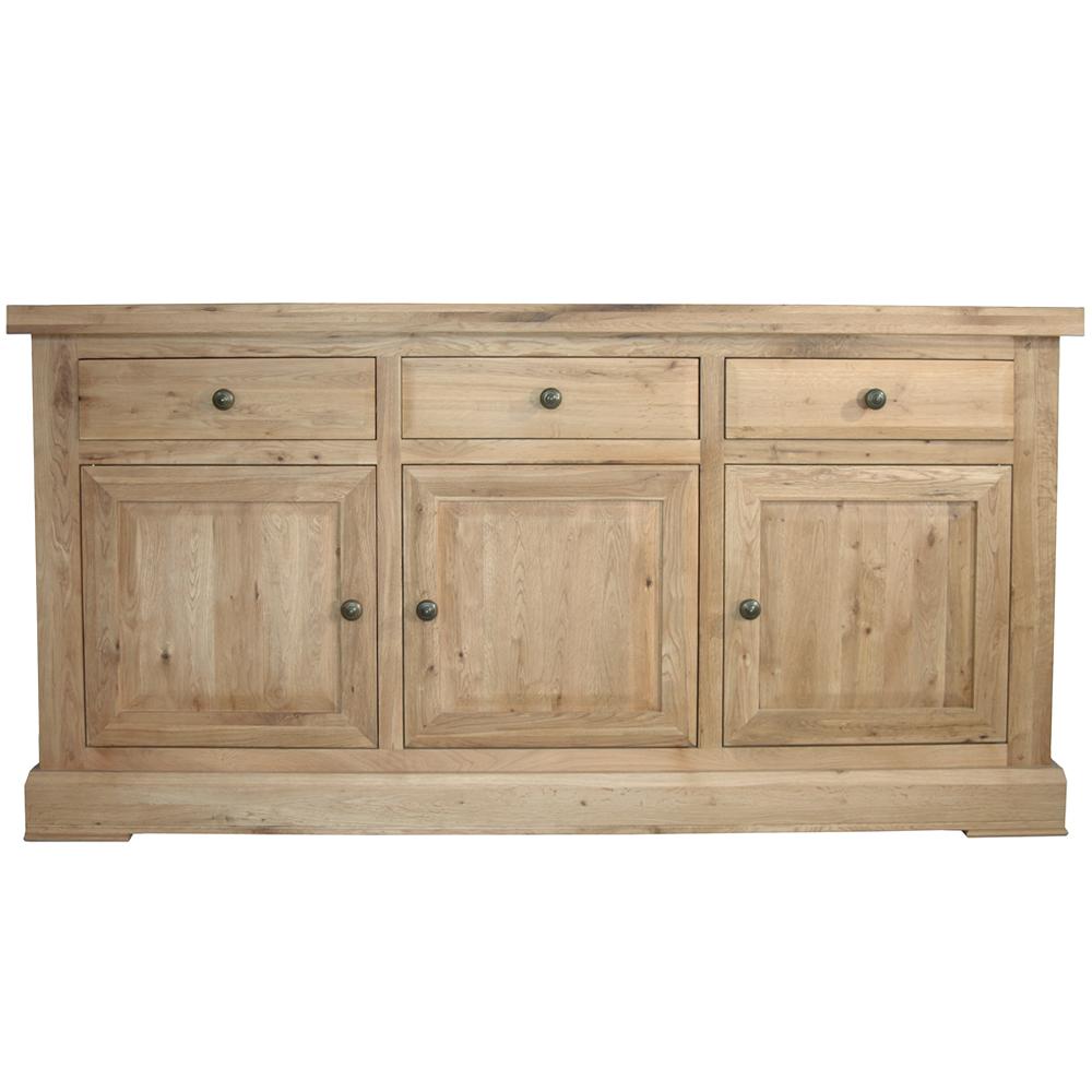 Wessex Oak Large 3 Door Sideboard | A Touch of Furniture Oxfordshire