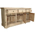 Wessex Oak Large 3 Door Sideboard | A Touch of Furniture Oxfordshire