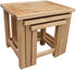 Wessex Oak Nest of 3 Tables | A Touch of Furniture Oxfordshire