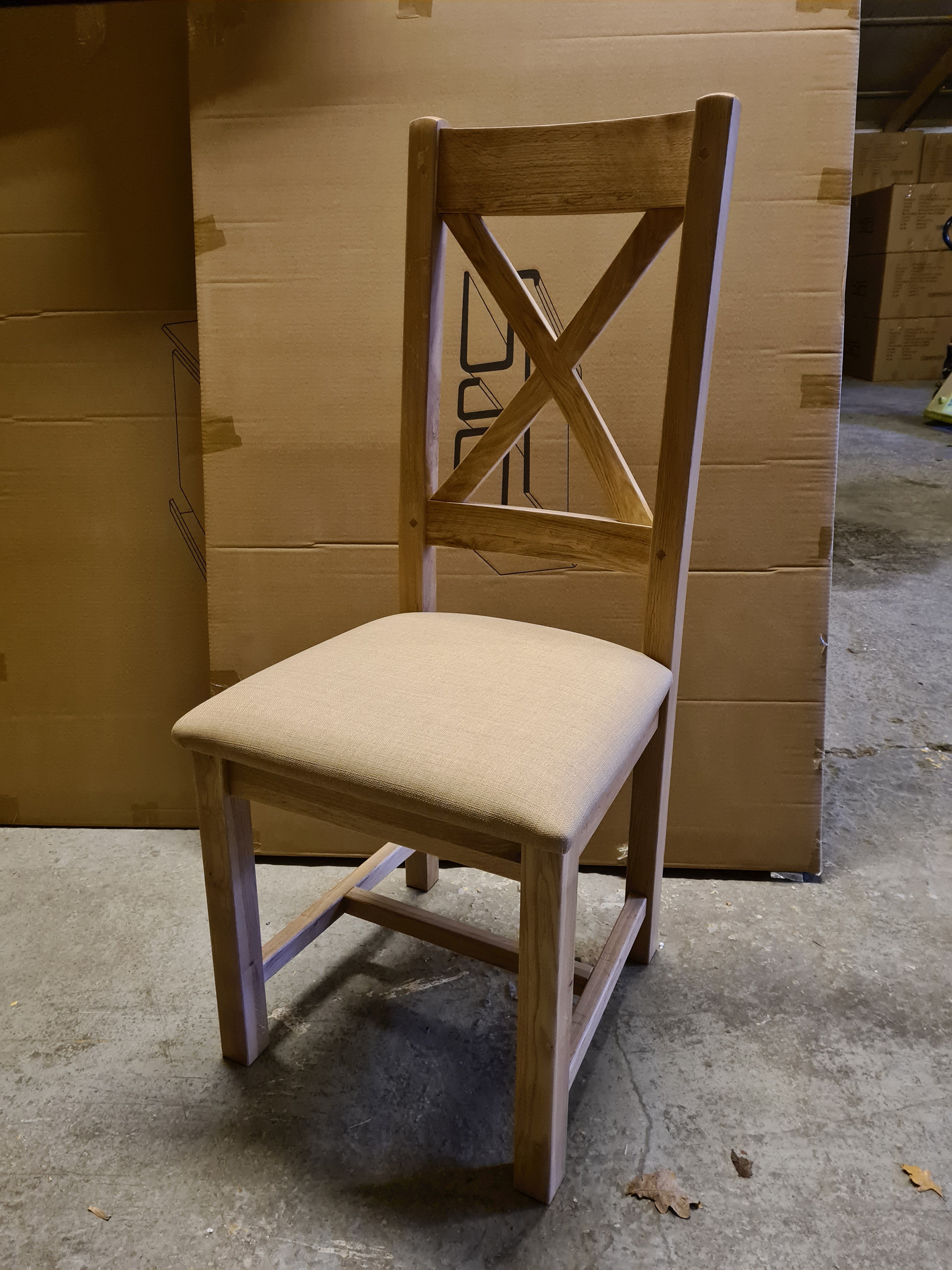 Wessex Oak Crossback Dining Chair