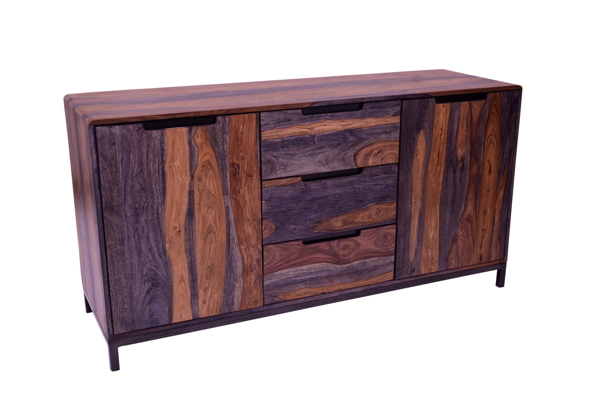 Goa Sheesham 3 Door Sideboard | A Touch of Furniture Oxfordshire