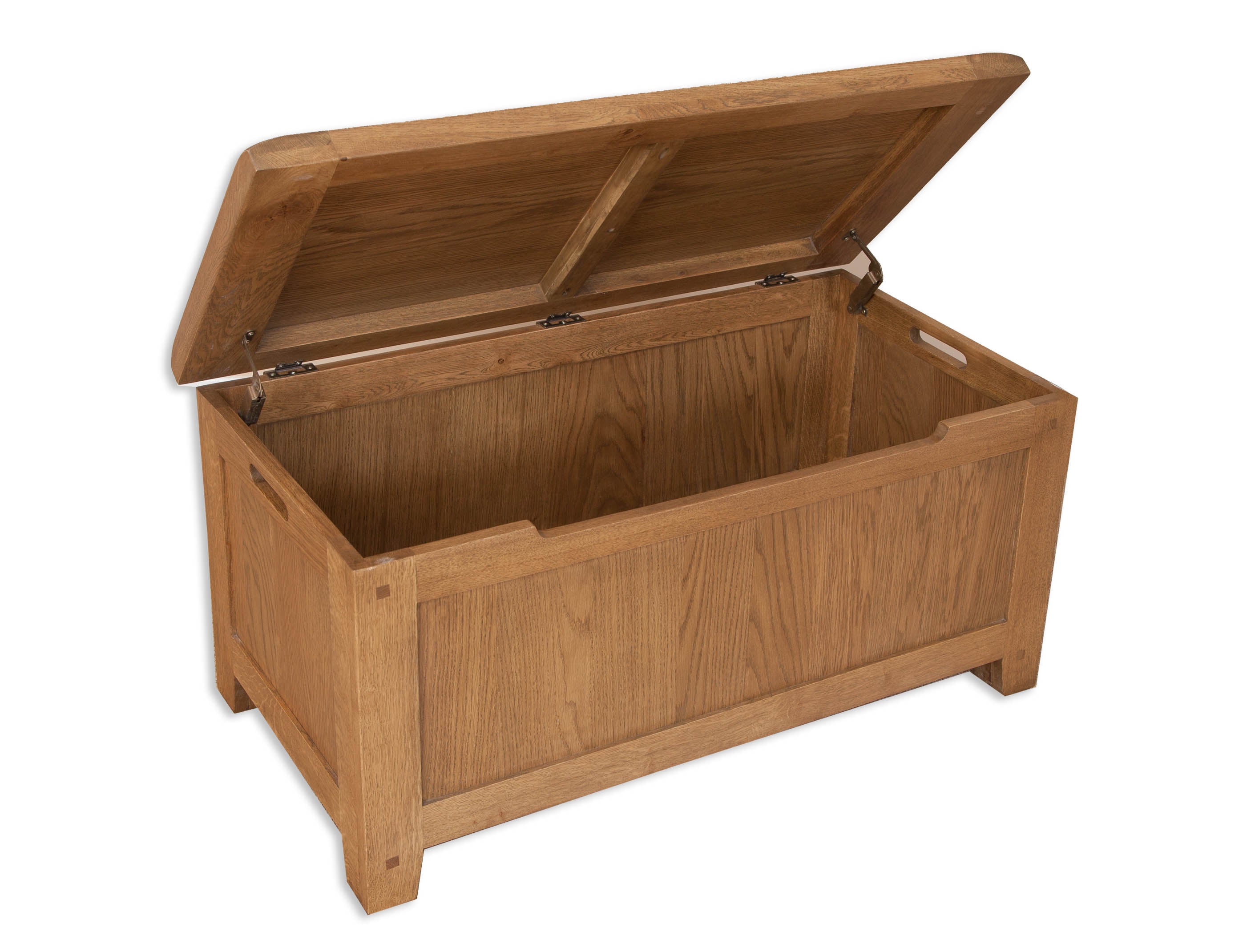 Melbourne Country Oak Blanket Box | A Touch of Furniture