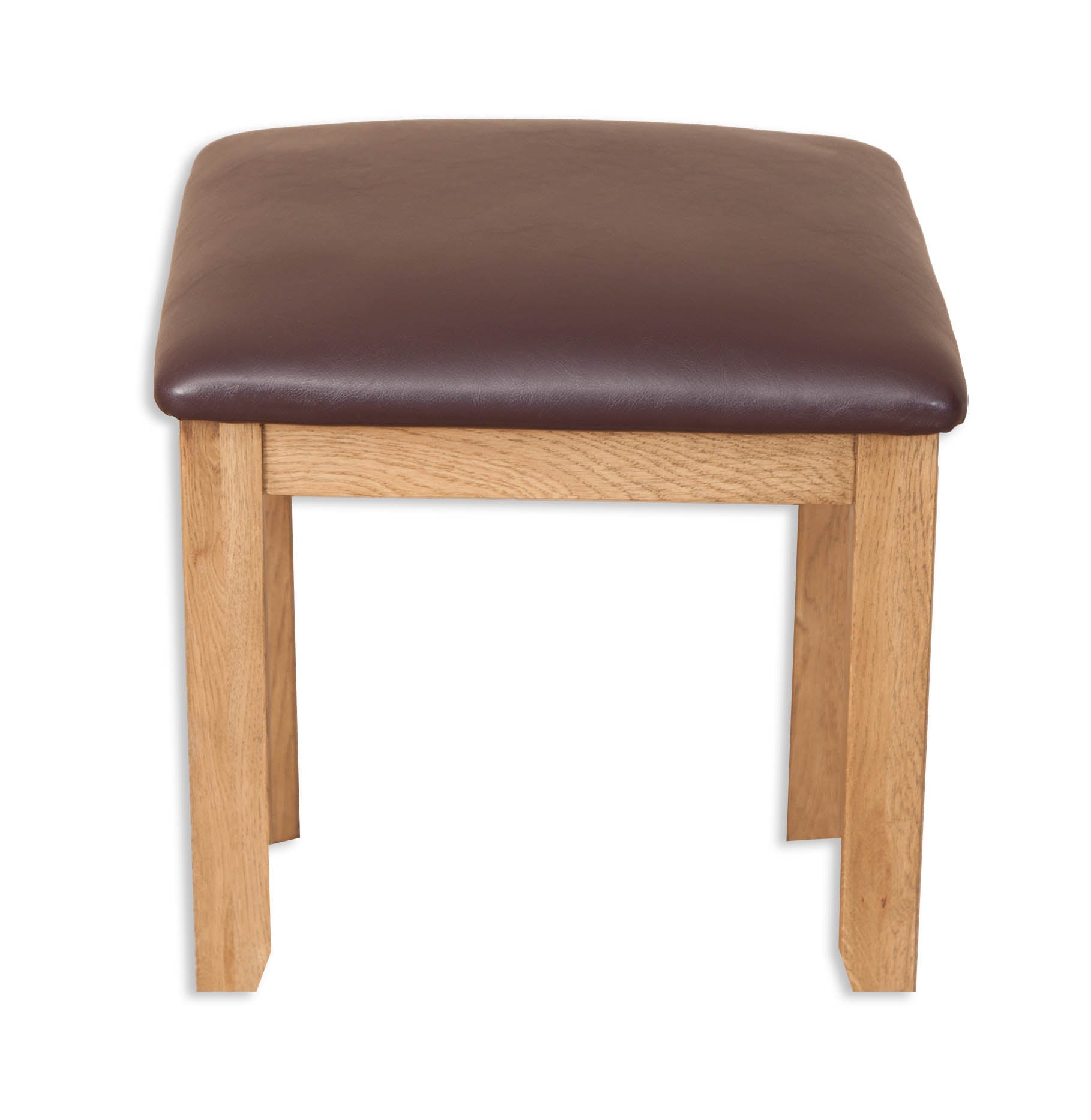 Melbourne Country Oak Dressing Table Stool | A Touch of Furniture