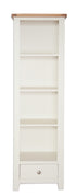 Melbourne Painted Slim Bookcase in Ivory  | A Touch of Furniture Oxfordshire