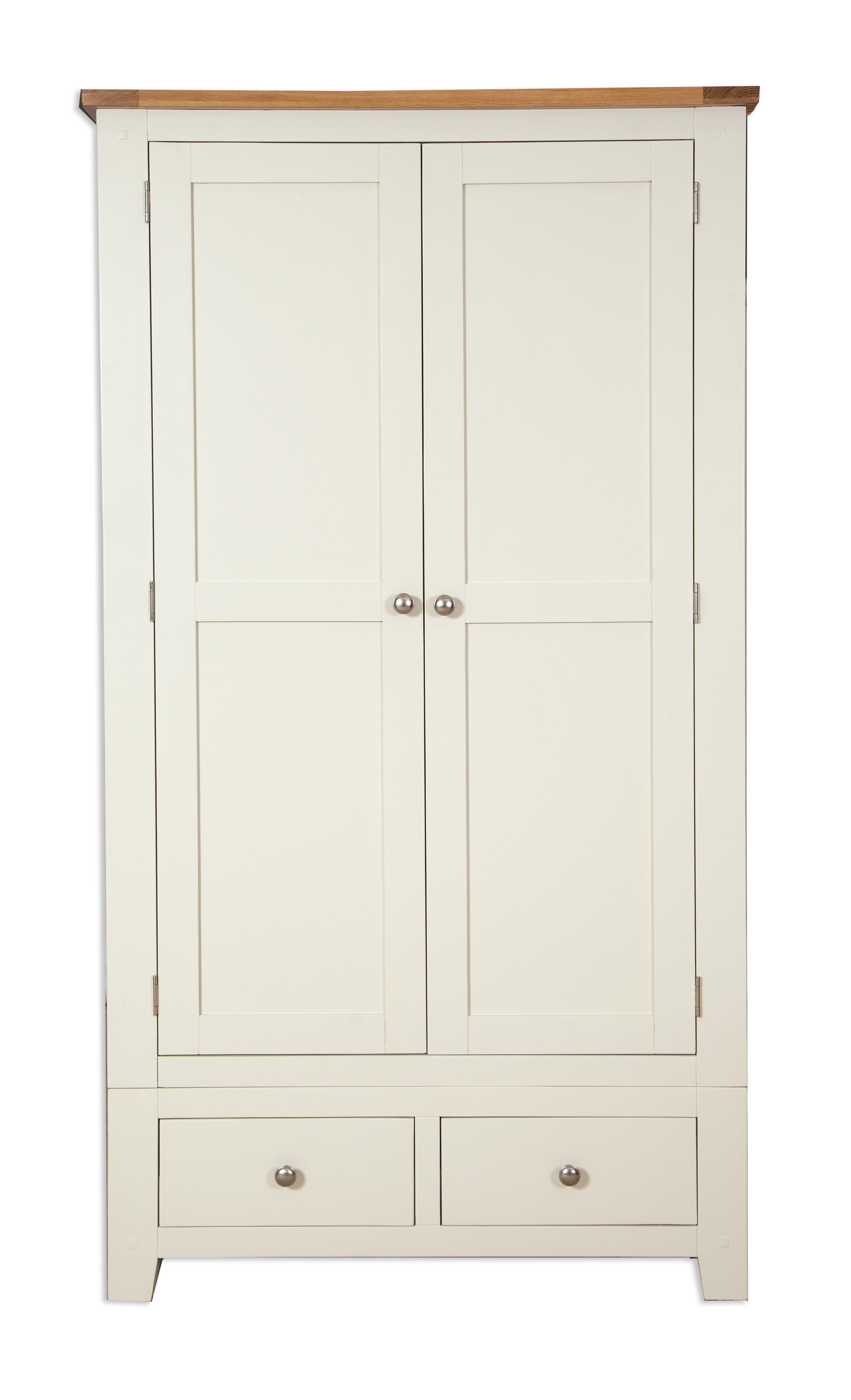 Melbourne Painted 2 Door 2 Drawer Wardrobe | A Touch of Furniture Oxfordshire
