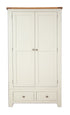 Melbourne Painted 2 Door 2 Drawer Wardrobe | A Touch of Furniture Oxfordshire