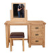 Melbourne Natural Oak Dressing Table