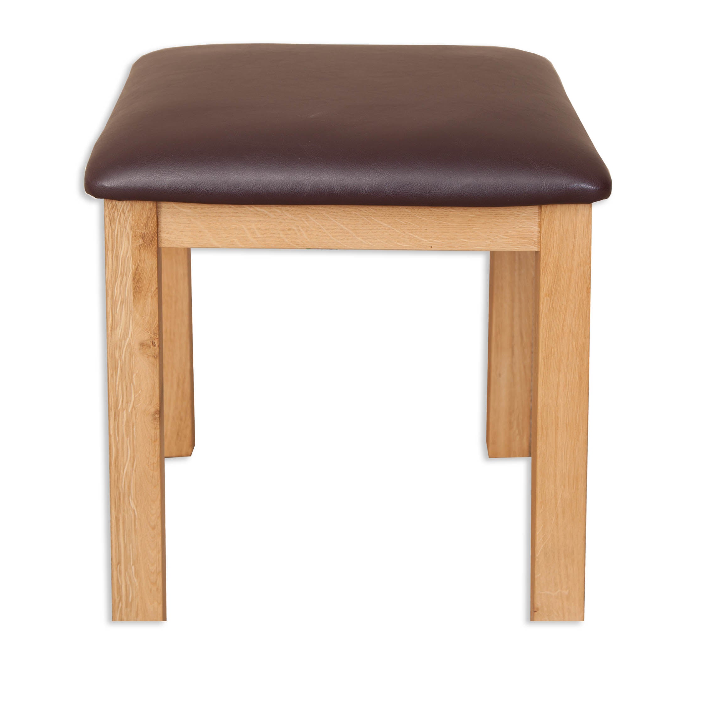 Melbourne Natural Oak Dressing Table Stool