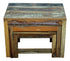 Marine Reclaimed Nest of 3 Tables