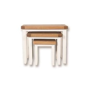 Melbourne Painted Nest of Tables | A Touch of Furniture Oxfordshire