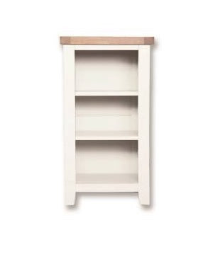 Melbourne Painted Small Bookcase / DVD Rack  in White | A Touch of Furniture Oxfordshire