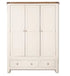 Melbourne Painted 3 Door 2 Drawer Wardrobe | A Touch of Furniture Oxfordshire