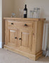 Wessex Oak 2 Door Mini Sideboard | A Touch of Furniture Oxfordshire
