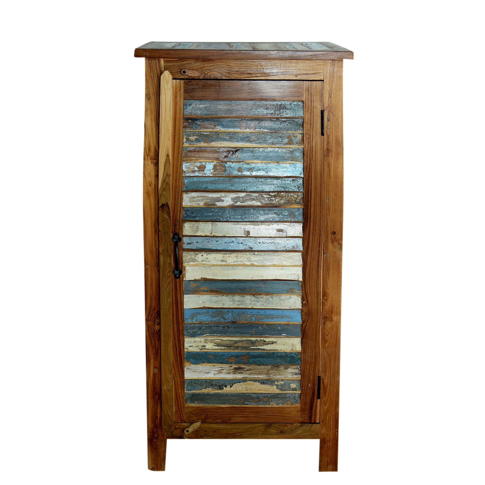 Marine Reclaimed Cabinet with Louvred Door