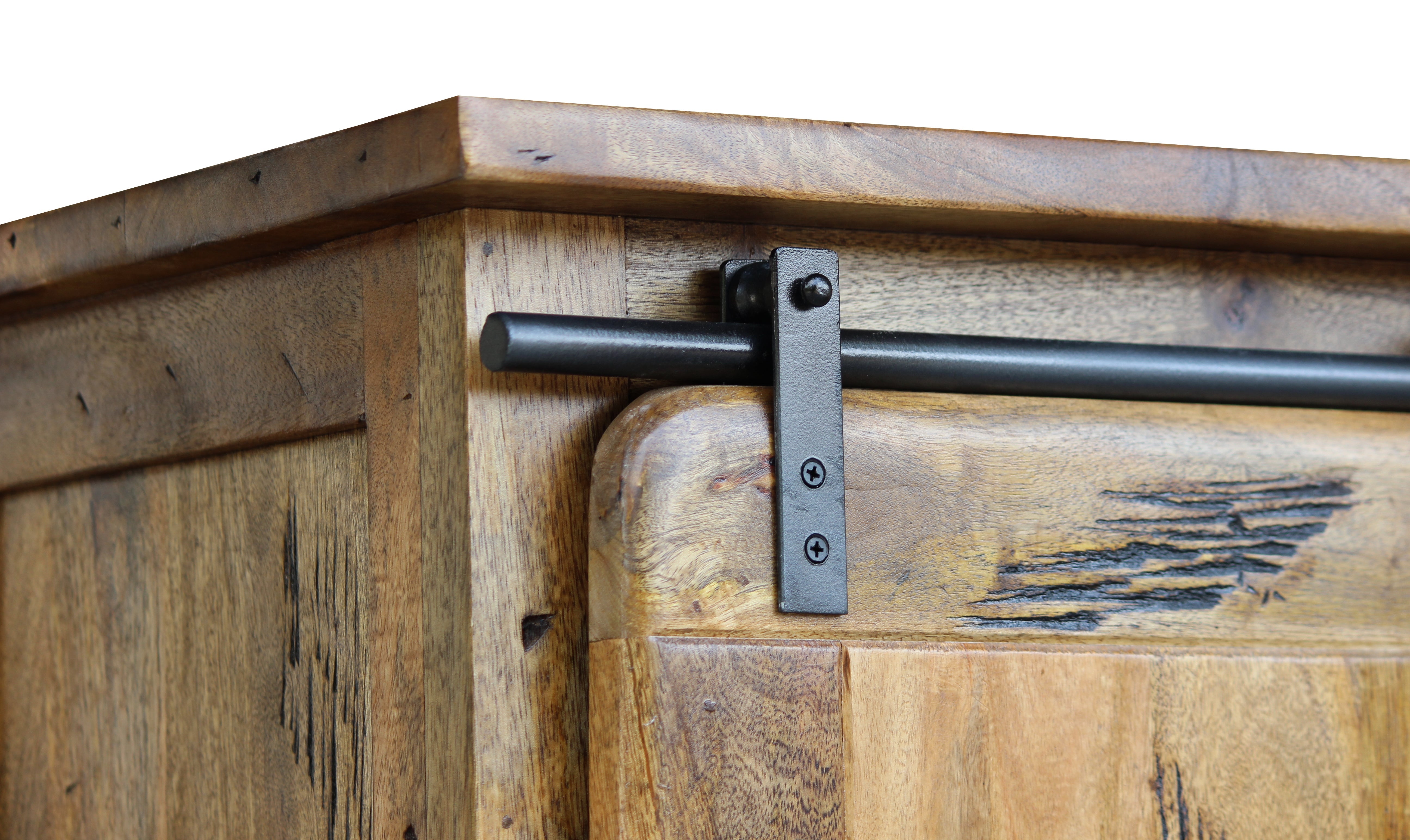 Raipur Mango Double Display Cabinet | A Touch of Furniture