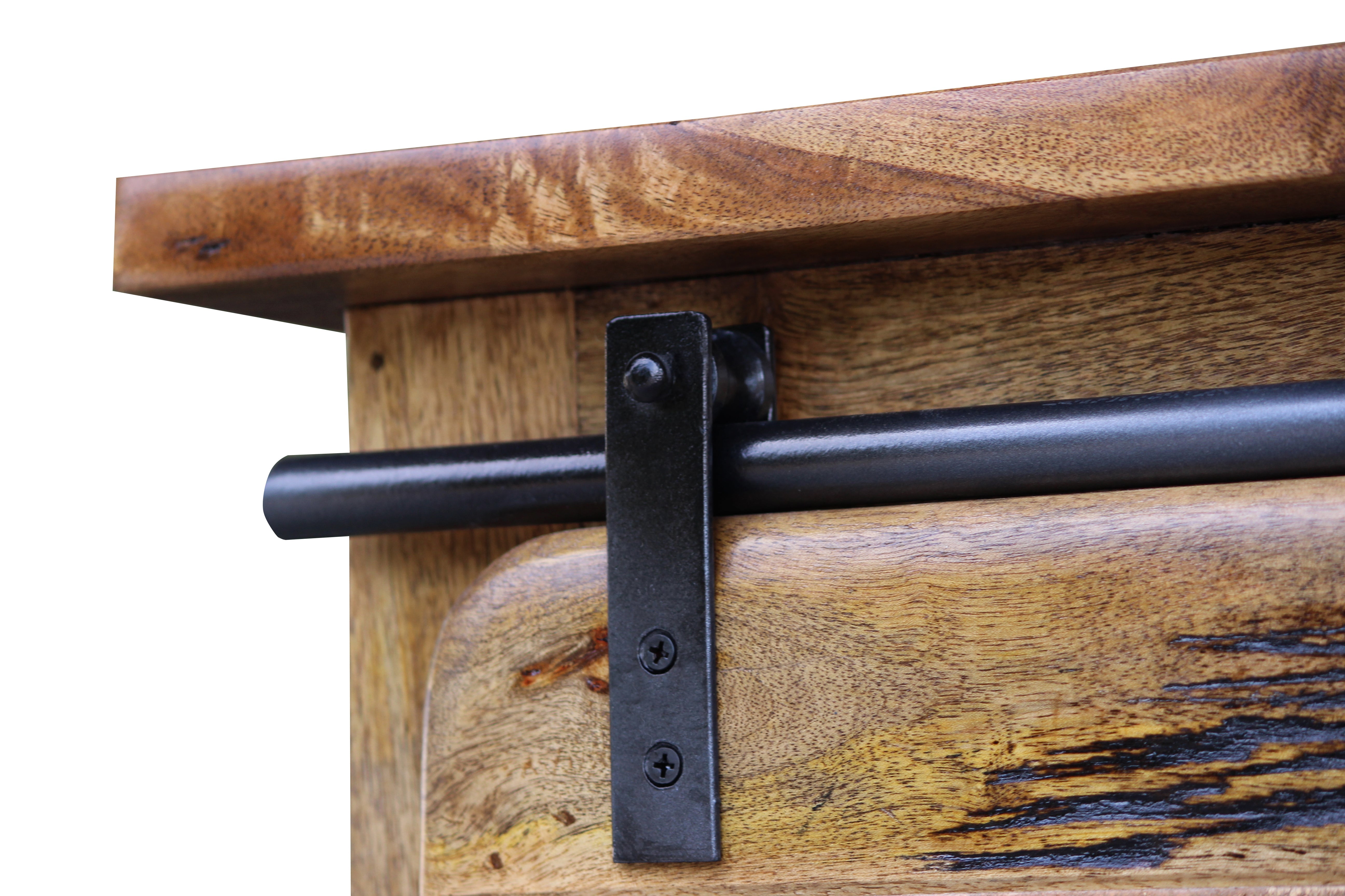 Raipur Mango Double Display Cabinet | A Touch of Furniture