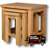 Woodstock Oak Nest of 3 Coffee Tables