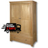 Woodstock Oak 2 Door 1 Drawer Double Wardrobe