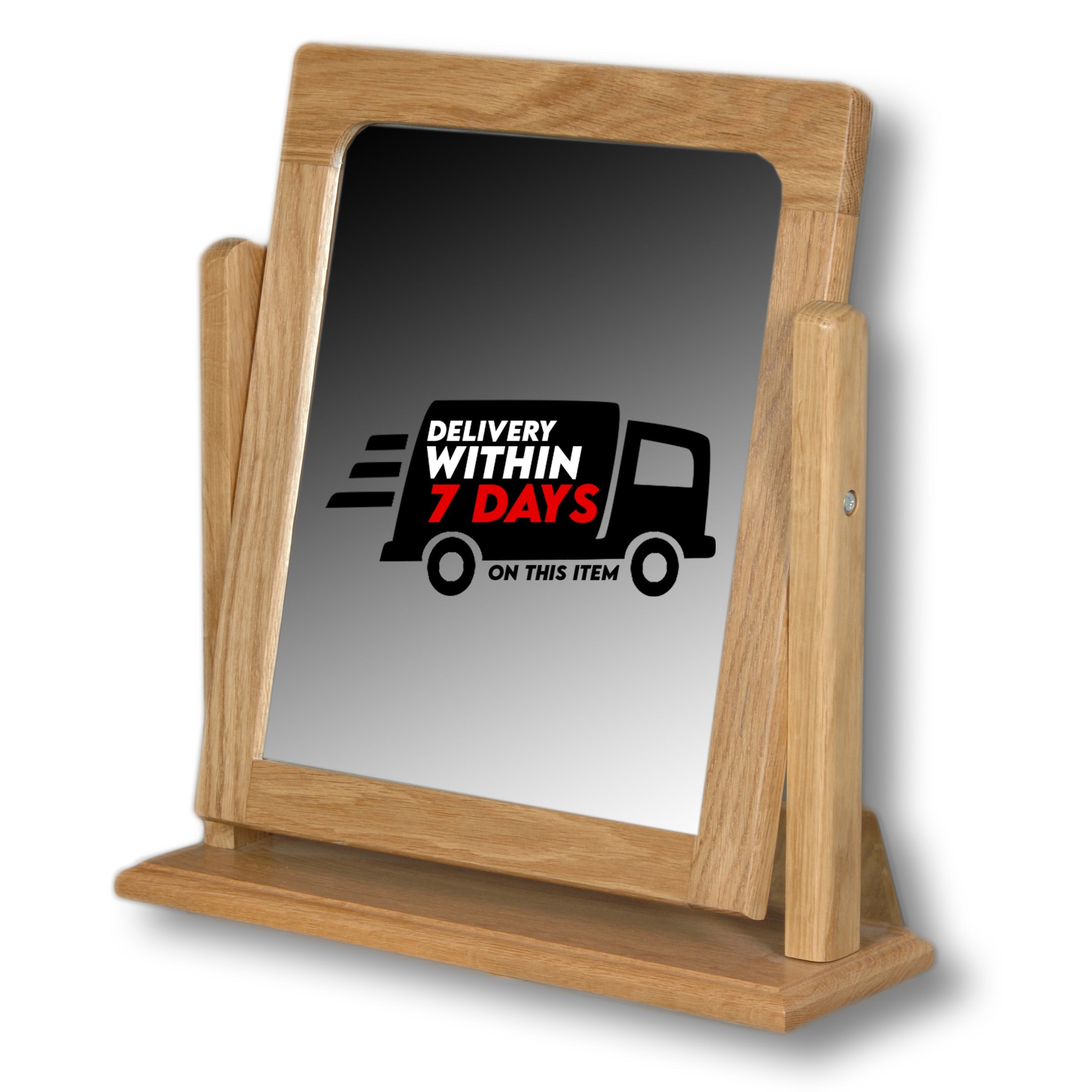 Woodstock Oak Dressing Table Mirror
