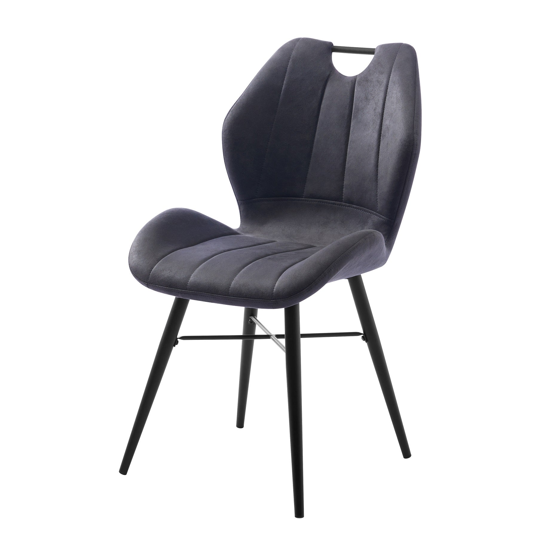 Roma Grey Fabric Chair