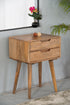Surya Mango Side Table with Two Drawers | A Touch of Furniture Oxfordshire