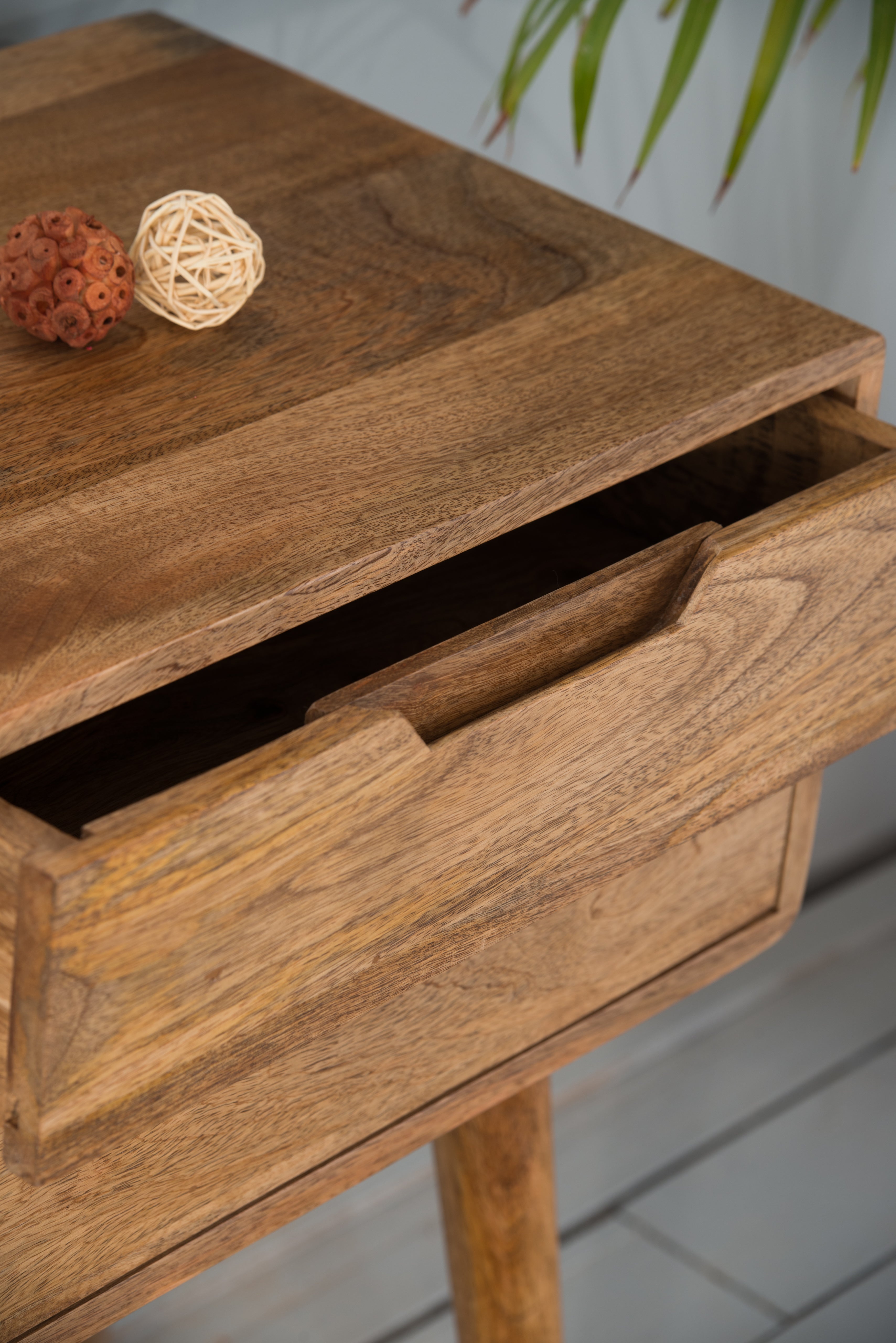 Surya Mango Side Table with Two Drawers | A Touch of Furniture Oxfordshire