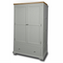 Oxford Painted 2 Door 1 Drawer Double Wardrobe