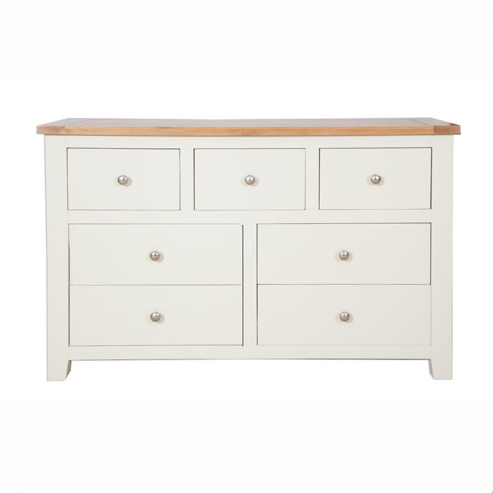 Melbourne Painted 7 Drawer Wide Chest | A Touch of Furniture Oxfordshire