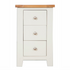 Melbourne Painted 3 Drawer Bedside Cabinet | A Touch of Furniture Oxfordshire