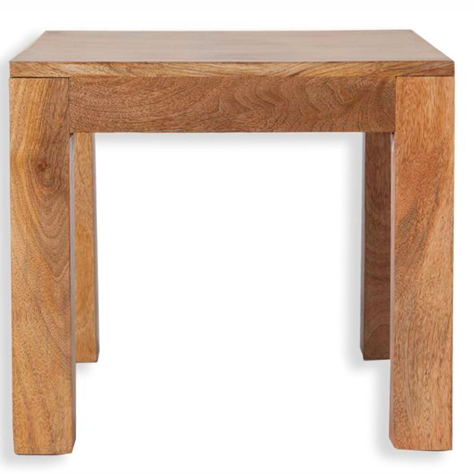 Cube Petite Mango Lamp Table | A Touch of Furniture Oxfordshire