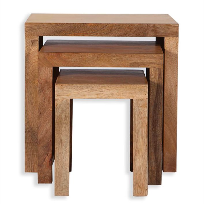 Cube Petite Mango Nest of Tables | A Touch of Furniture Oxfordshire