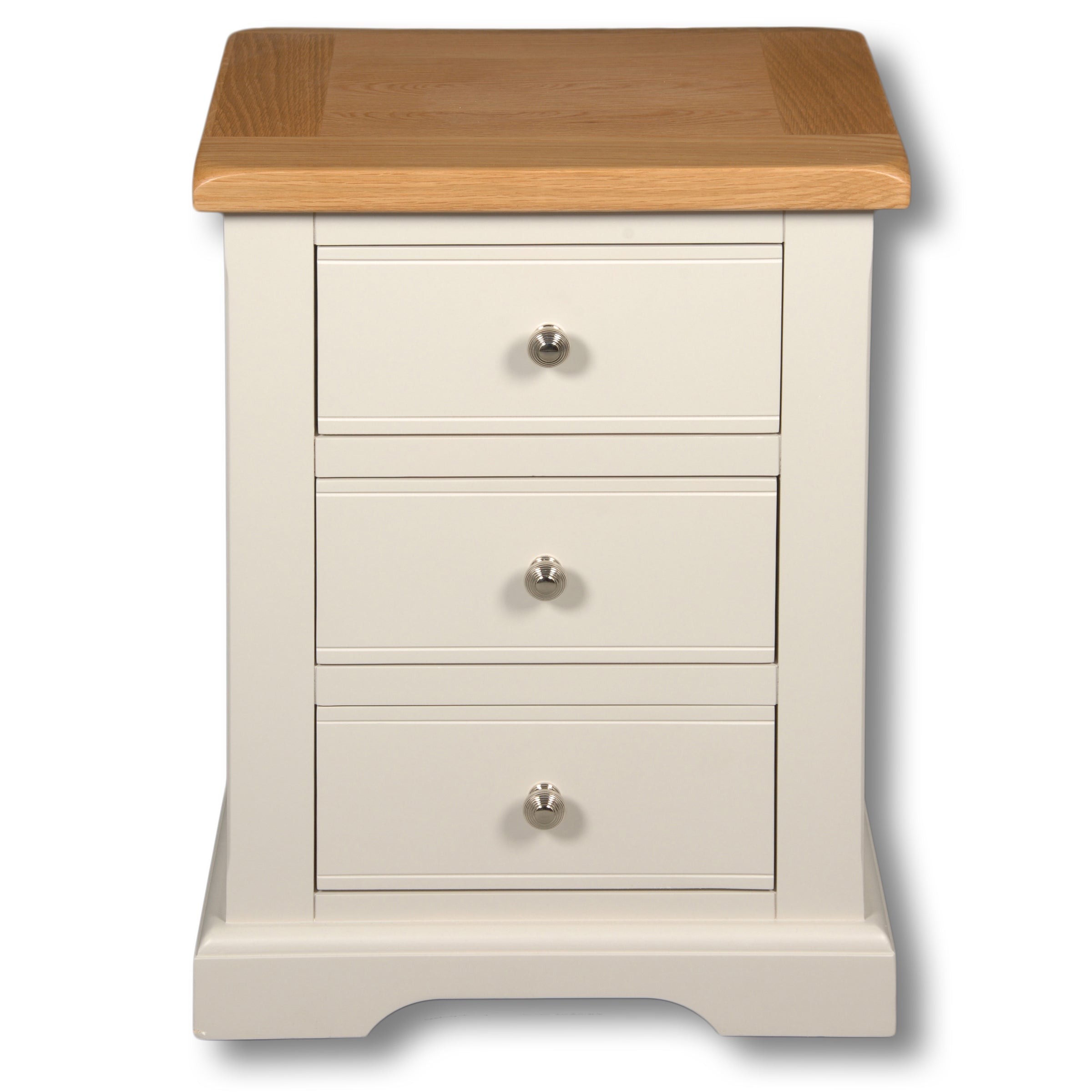 Oxford Painted 3 Drawer Bedside